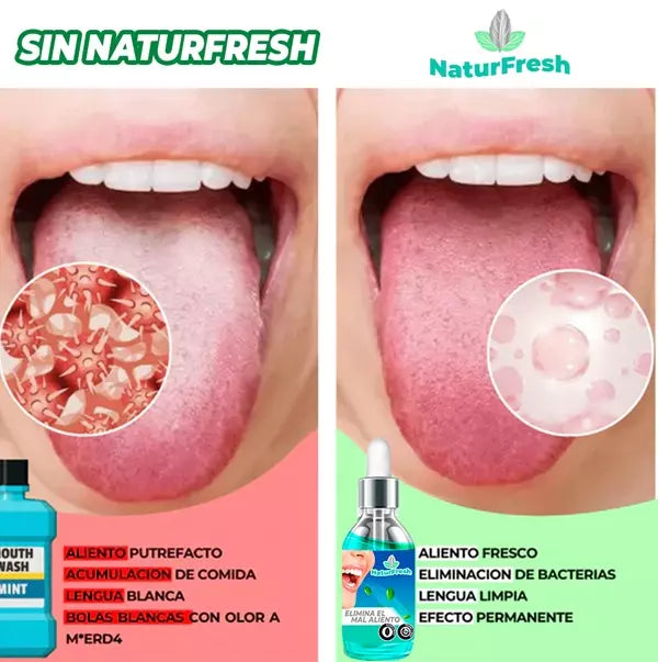 NATURFRESH - DILE ADIÓS AL MAL ALIENTO