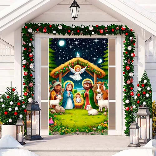 Fundas NAVIDEÑAS para Puertas