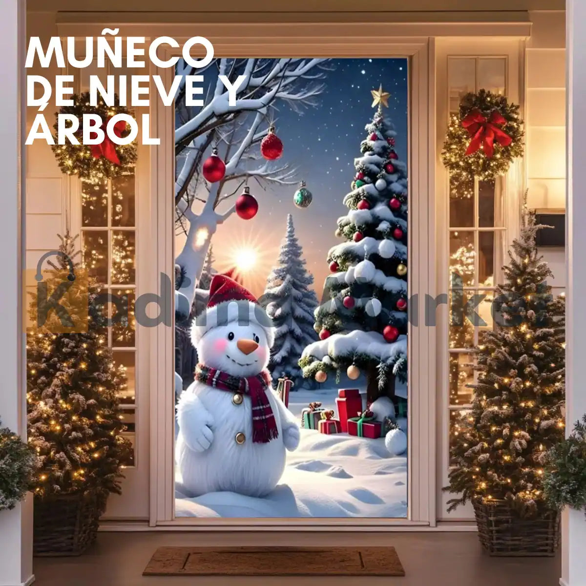 Fundas NAVIDEÑAS para Puertas