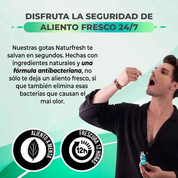 NATURFRESH - DILE ADIÓS AL MAL ALIENTO