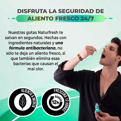 NATURFRESH - DILE ADIÓS AL MAL ALIENTO