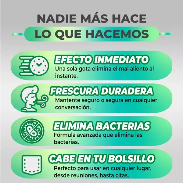 NATURFRESH - DILE ADIÓS AL MAL ALIENTO