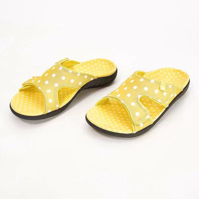 🤩SANDALIAS CÓMODAS AJUSTABLES POLKADO🤩