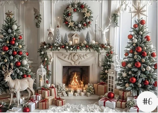 FUNDA DE PARED NAVIDEÑAS DECORATIVAS