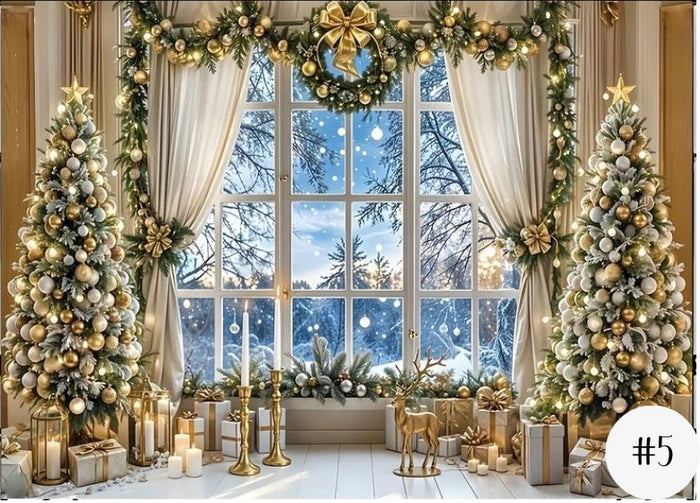FUNDA DE PARED NAVIDEÑAS DECORATIVAS