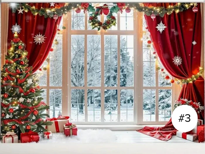 FUNDA DE PARED NAVIDEÑAS DECORATIVAS