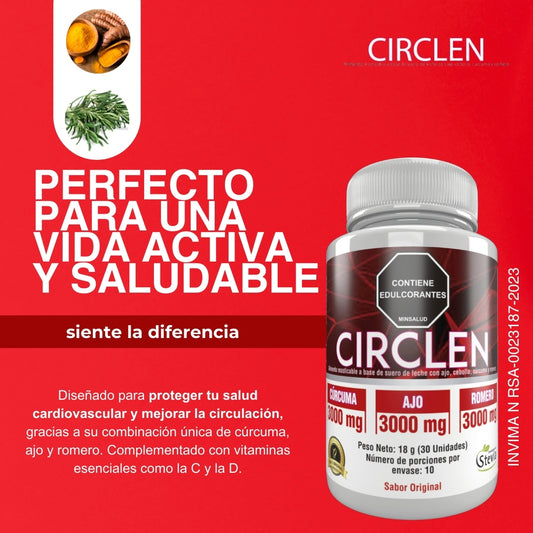 CIRCLEN MEJORA TU CIRCULACION !!
