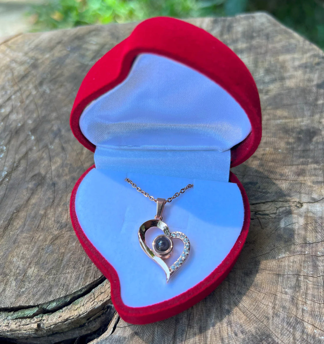 COLLAR "TE AMO EN 100 IDIOMAS "  + CAJA DE LUJO GRATIS