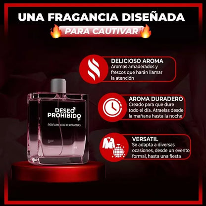 DESEO PROHIBIDO - PERFUME CON FEROMONAS