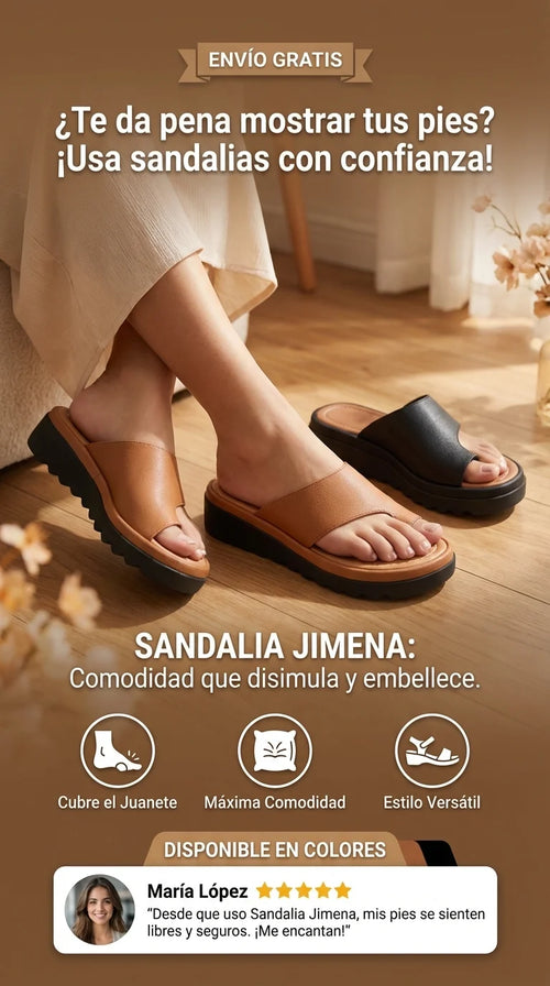 Sandalia jimena Cubre juanetes
